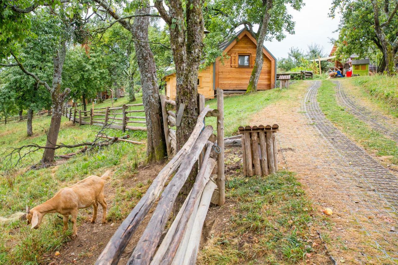 Glamping Organic Farm Slibar Villa Tržič Eksteriør bilde