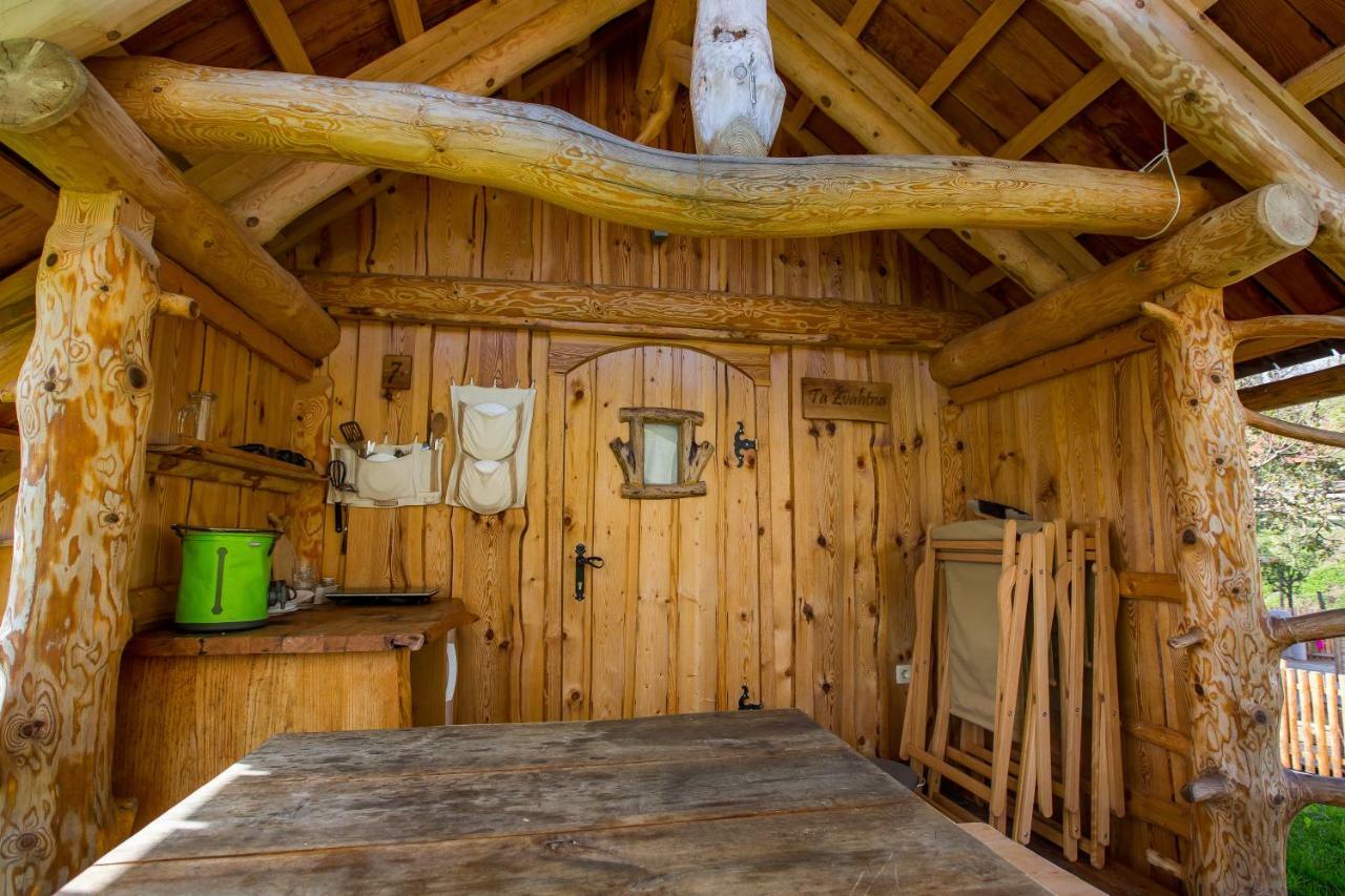 Glamping Organic Farm Slibar Villa Tržič Eksteriør bilde