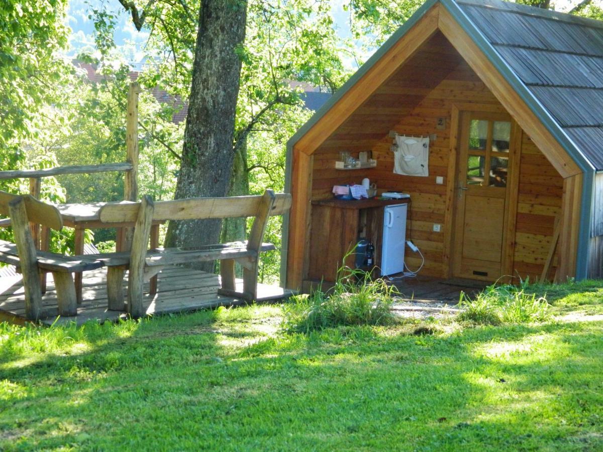 Glamping Organic Farm Slibar Villa Tržič Eksteriør bilde