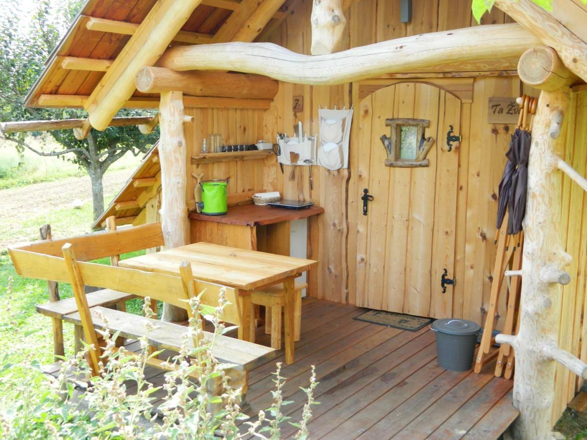 Glamping Organic Farm Slibar Villa Tržič Eksteriør bilde